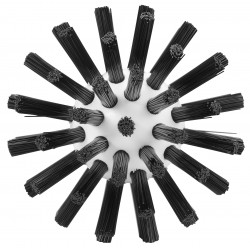 Brosse cylindrique Vikan, Ø63 mm, Dur, Noir - ref:5380639