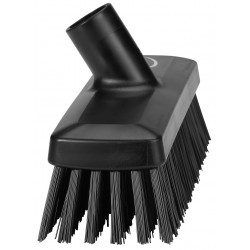 Brosse Sol/Mur compacte Vikan, 225 mm, Dur, Noir - ref:70429