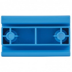 Vikan Support Mural Hygiénique, Module Clip Grip, 82 mm, Bleu - ref:10133